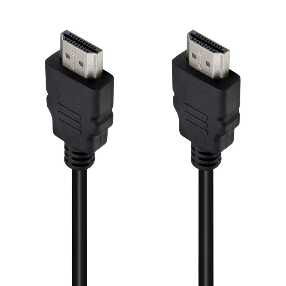 Ayt Powermaster Pm-25633 Plastik Düz Siyah Hdmı Kablo Pc Bilgisayar Uydu Cihazı Görüntü Kablosu