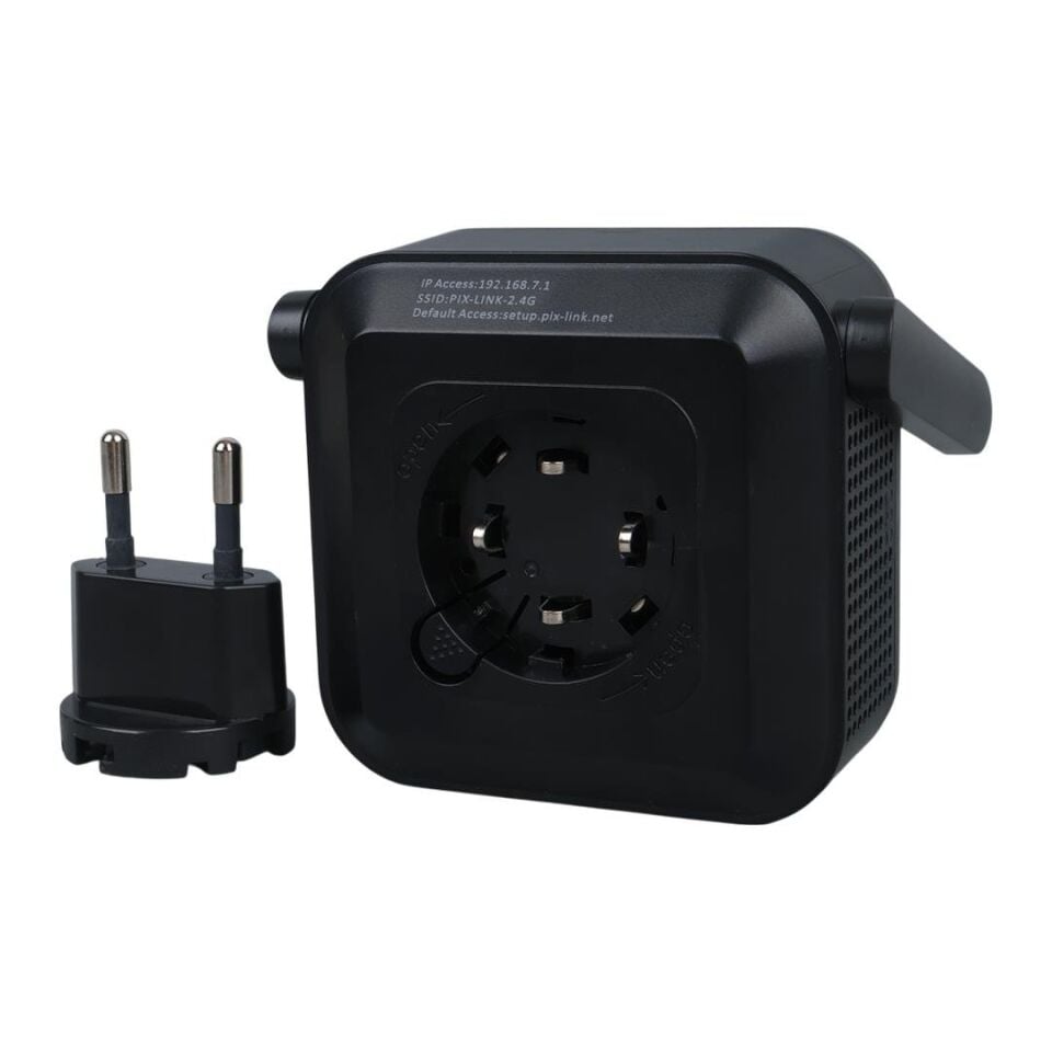 Ayt Powermaster PW-WR22 300 Mbps 2 Anten WiFi Repeater Access Point Router Wifi Sinyal Güçlendirici Kablosuz