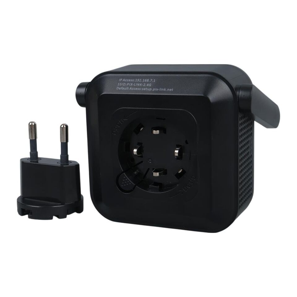 Ayt Powermaster PW-WR22 300 Mbps 2 Anten WiFi Repeater Access Point Router Wifi Sinyal Güçlendirici Kablosuz