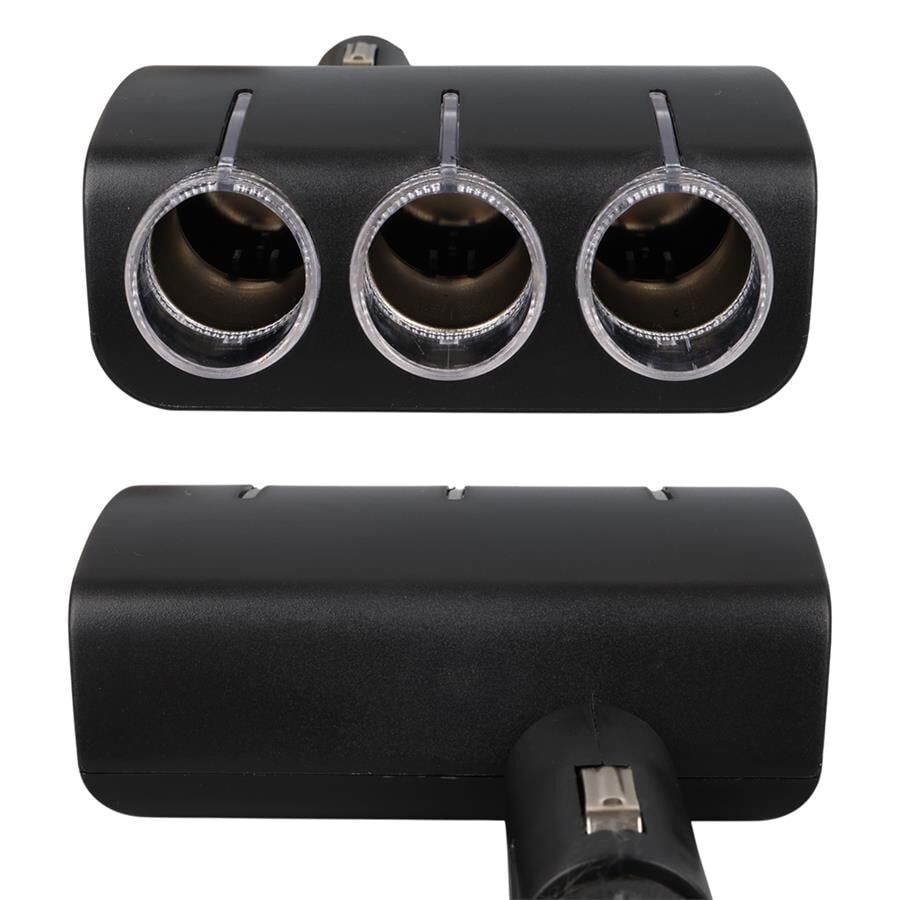 Ayt Olesson 1520 12-24V 3Lü 120W Araç Oto Tır Çakmak Çoklayıcı Çakmaklık Çoğaltıcı