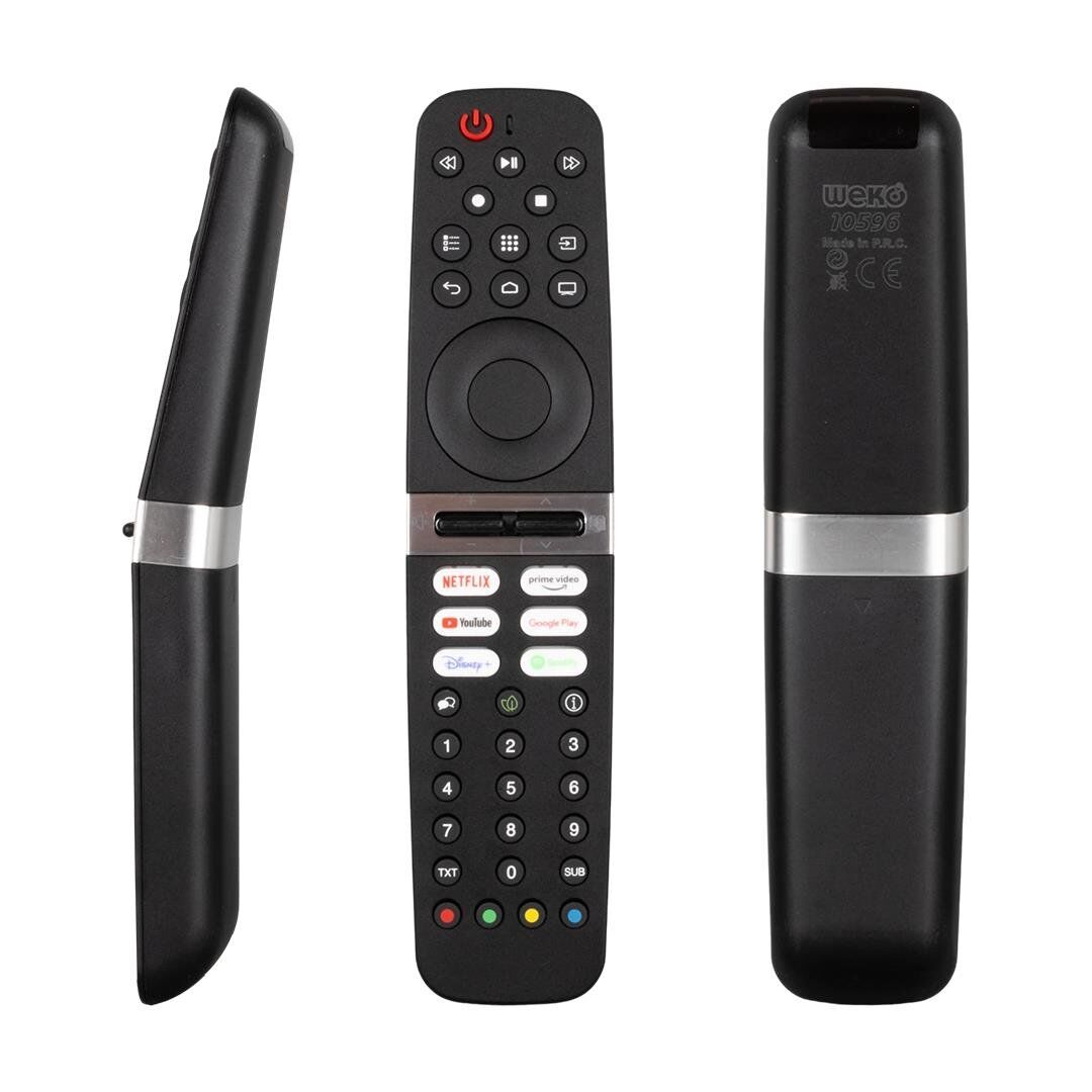 Ayt Weko Kl Arçelik Beko Grundig Youtube Spotfy Google Play Disney Plus Tuşlu Lcd Led Tv Kumandası Uzaktan Kumanda