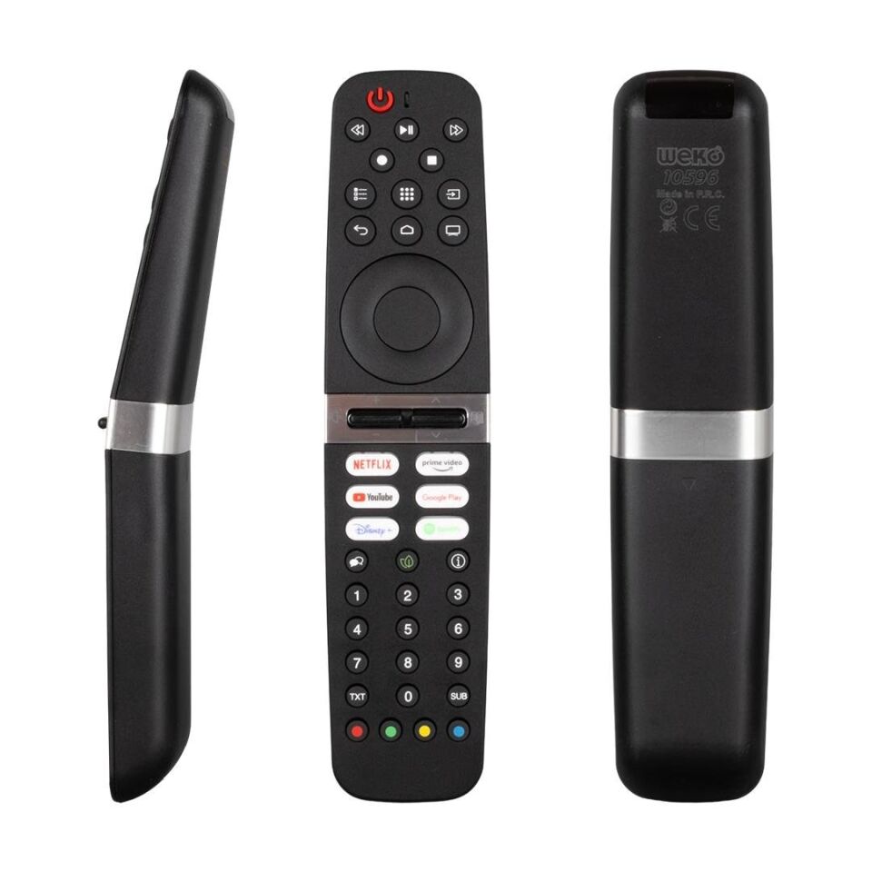 Ayt Weko Kl Arçelik Beko Grundig Youtube Spotfy Google Play Disney Plus Tuşlu Lcd Led Tv Kumandası Uzaktan Kumanda