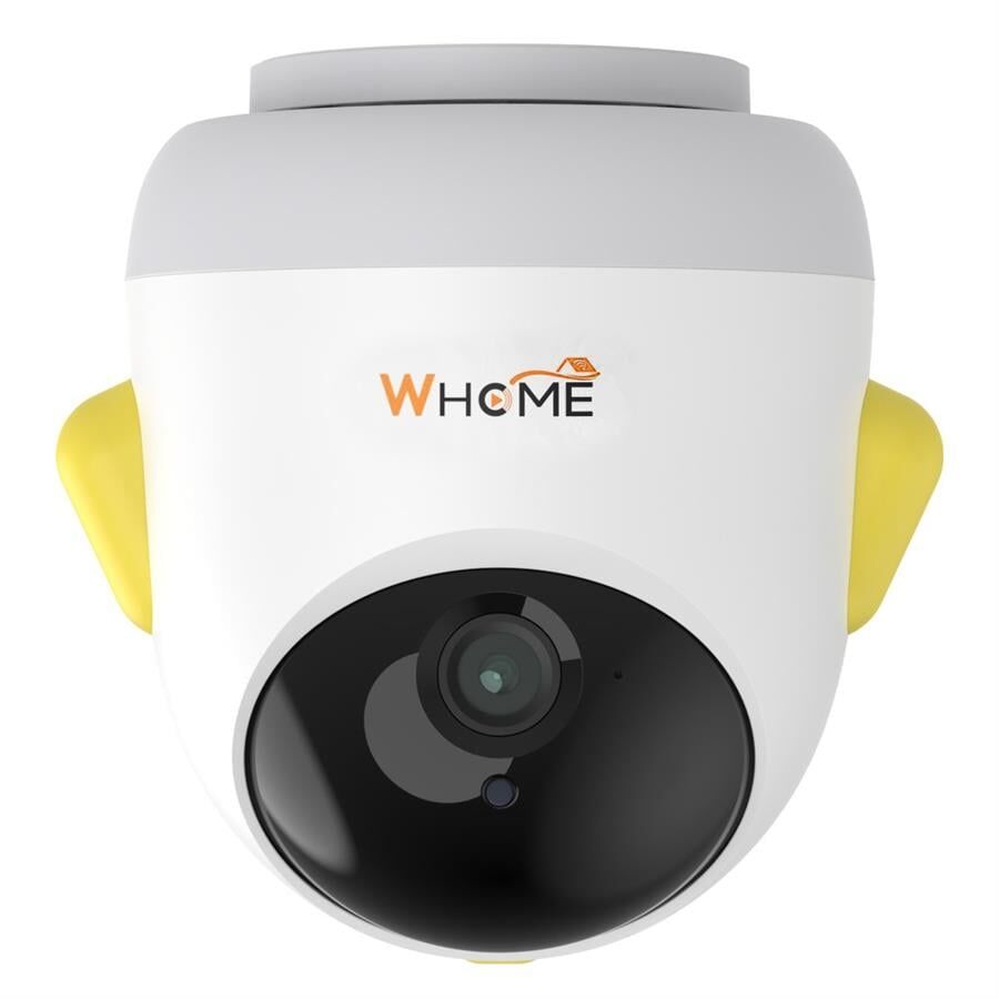 Ayt Whome Yapay Zeka Destekli 360 Derece Gece Görüşlü Sarı Wifi Bebek Kamera Güvenlik Kamerası