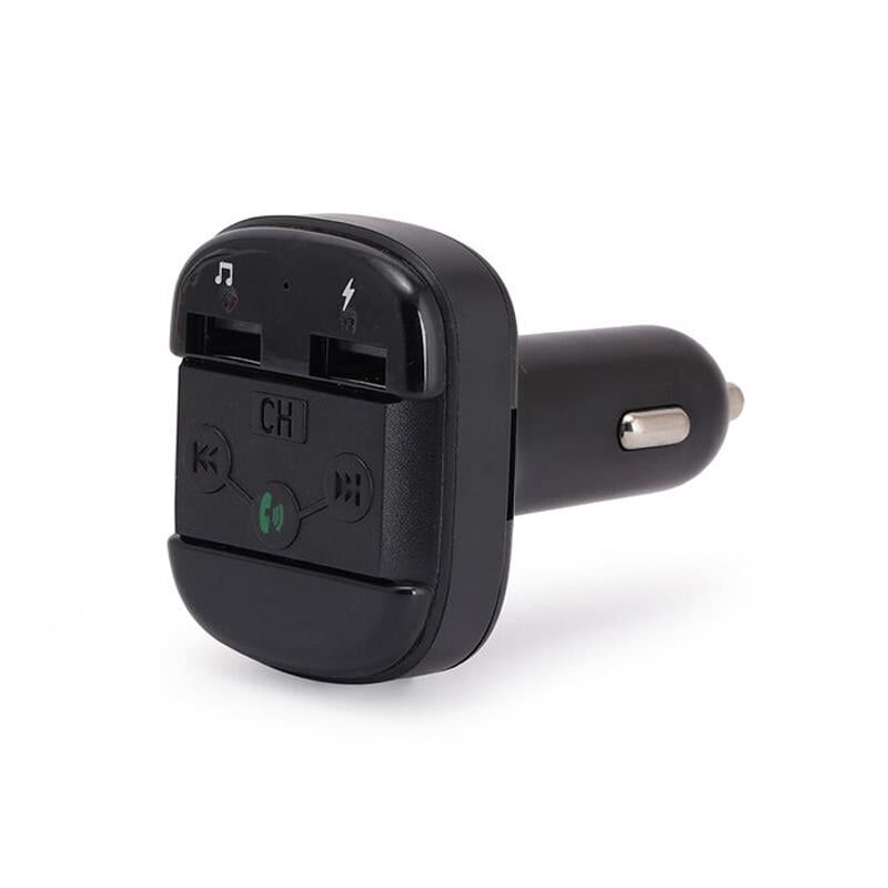 Ayt Hello HL-19681 X12 Handsfree Çift Usb Sd Bluetooth 12-24 Volt Fm Transmitter Oto Araç Çakmaklık Müzik Bağlantı Cihaz