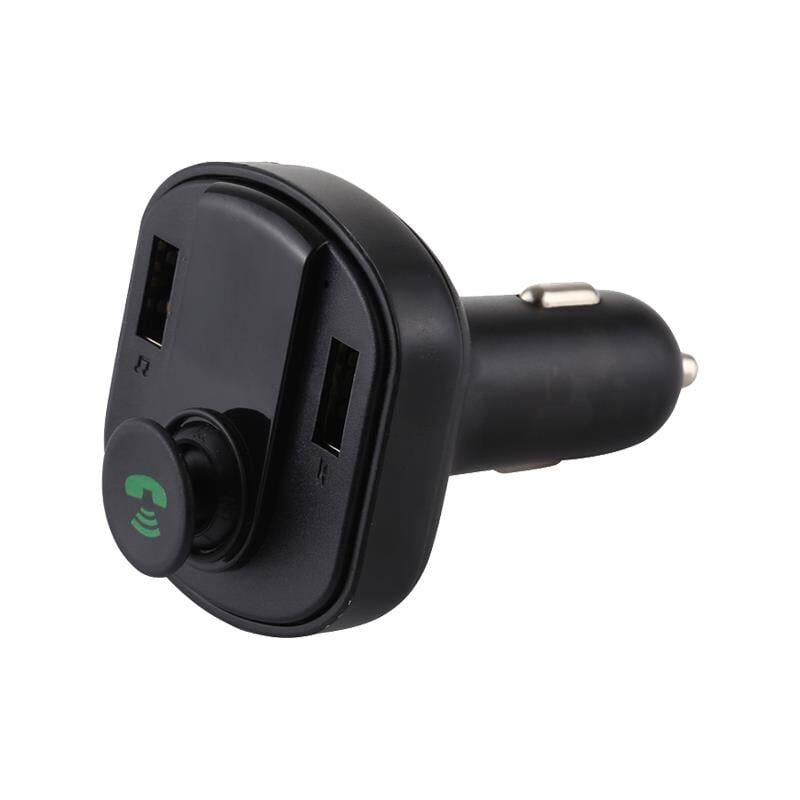 Ayt Hello X16 Led Ekran 2Xusb-TF-Bluetooth Destekli 2.1 Amper Fm Transmitter Oto Araç Çakmaklık Müzik Telefon Bağlantı