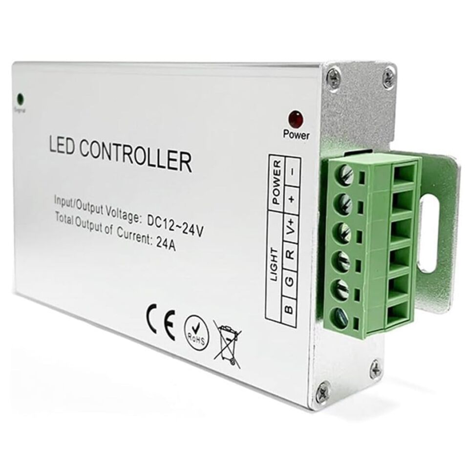 Ayt Pm-11651 12 Volt 24 Volt 12 Amper Kumandalı Rgb Renkli Led Kontrol Devresi
