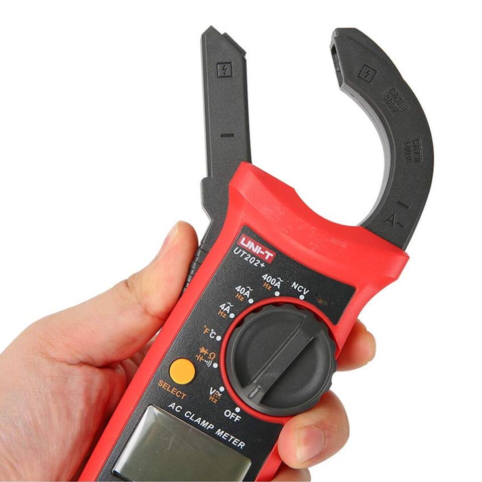 Powermaster Pensampermetre UT-202 Ac Dc Voltaj Akım Sıcaklık Ölçer Ölçüm Cihazı