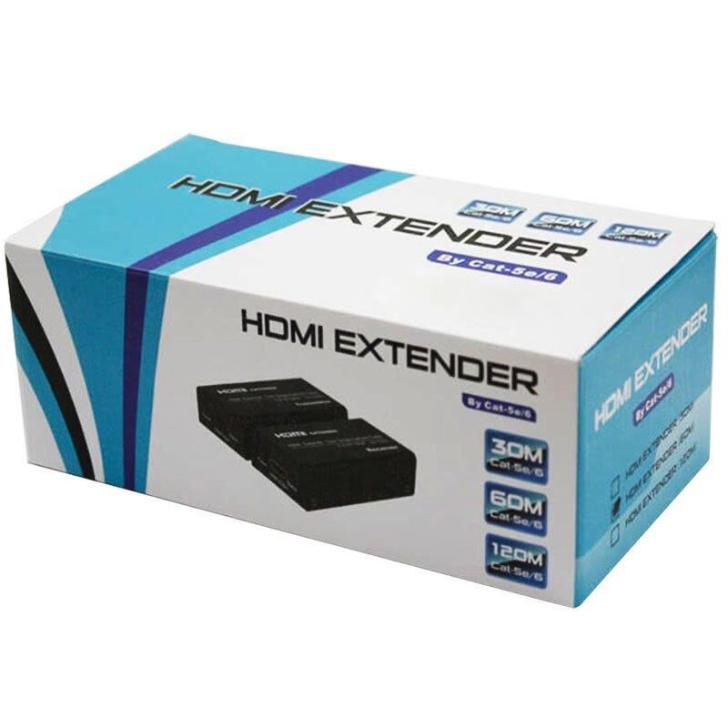Powermaster PM-18232 HDMI To Cat5-Cat6 Extender 60 Metre Uzatıcı