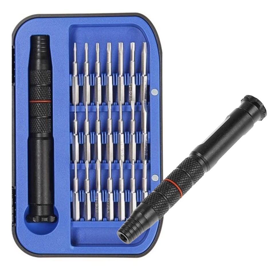 Powermaster Saatçi Tornavida Seti Tamirci Hassas Tornavida Seti 22 Uçlu Tornavida Takımı