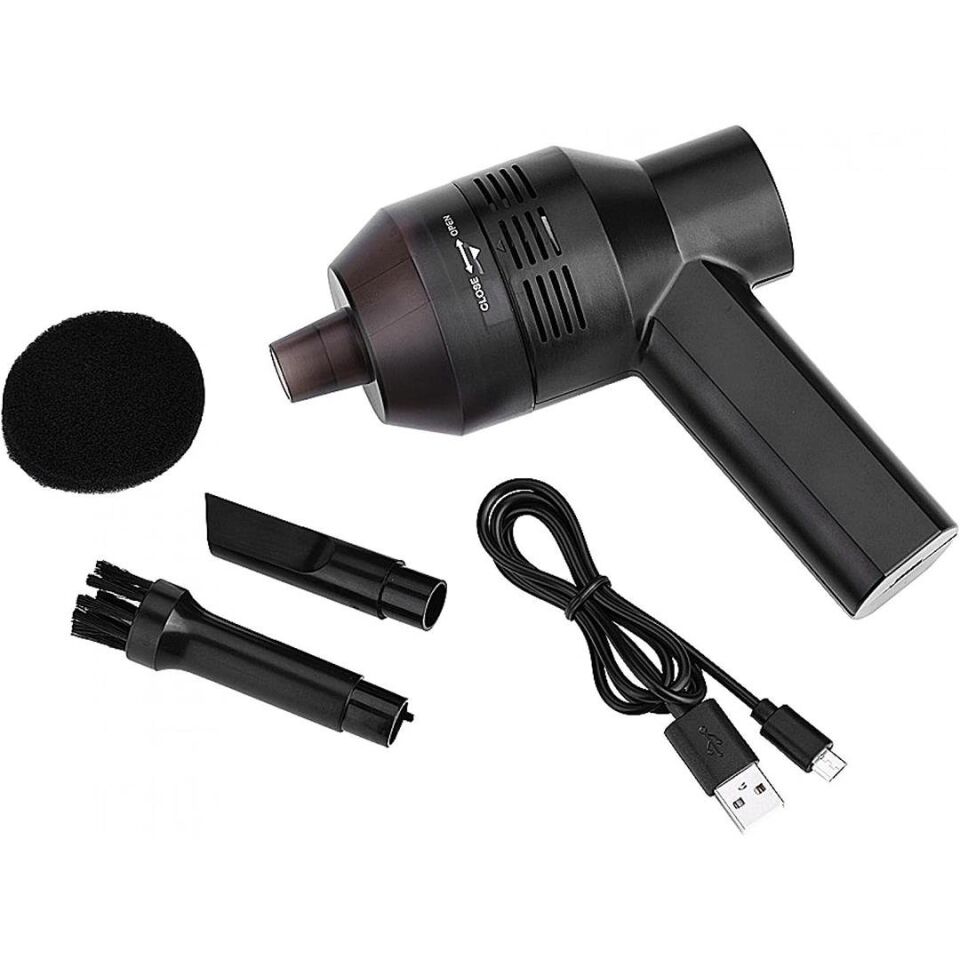 Ayt Sunup Çok Fonksiyonlu Usb li Mini Oto Süpürge Pratik Araç Süpürgesi