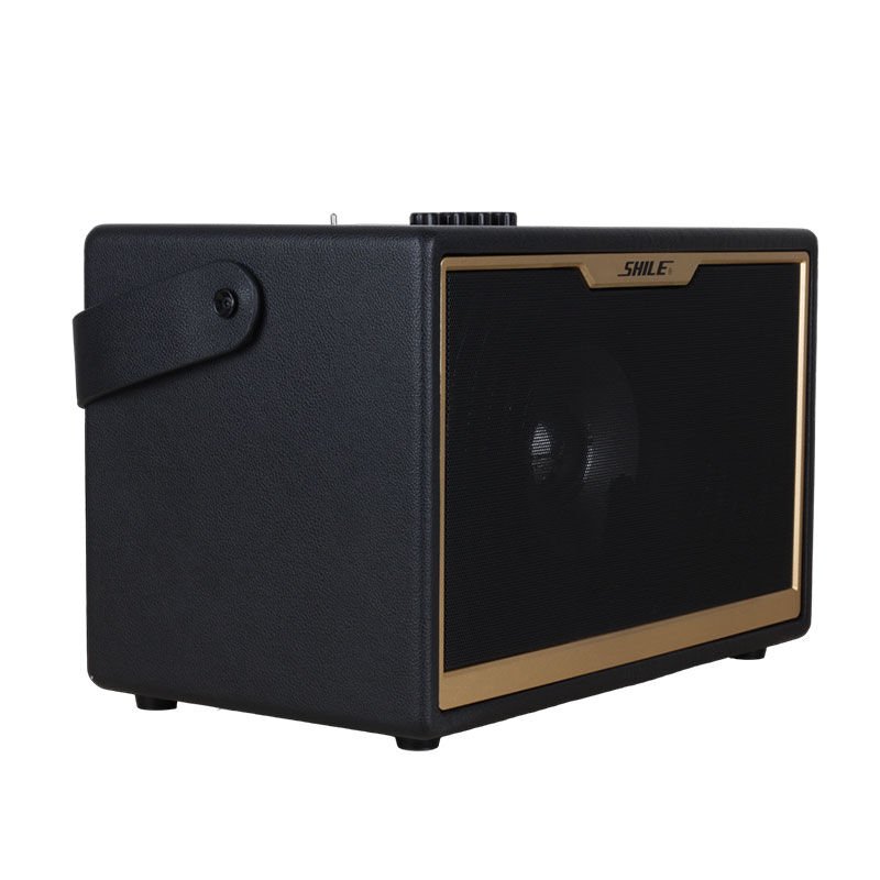 Shile SD-1 Portatif Hoparlör El Mikrofonlu Usb Sd Kart Bluetooth Seyyar Anfi Taşınabilir Hoparlör