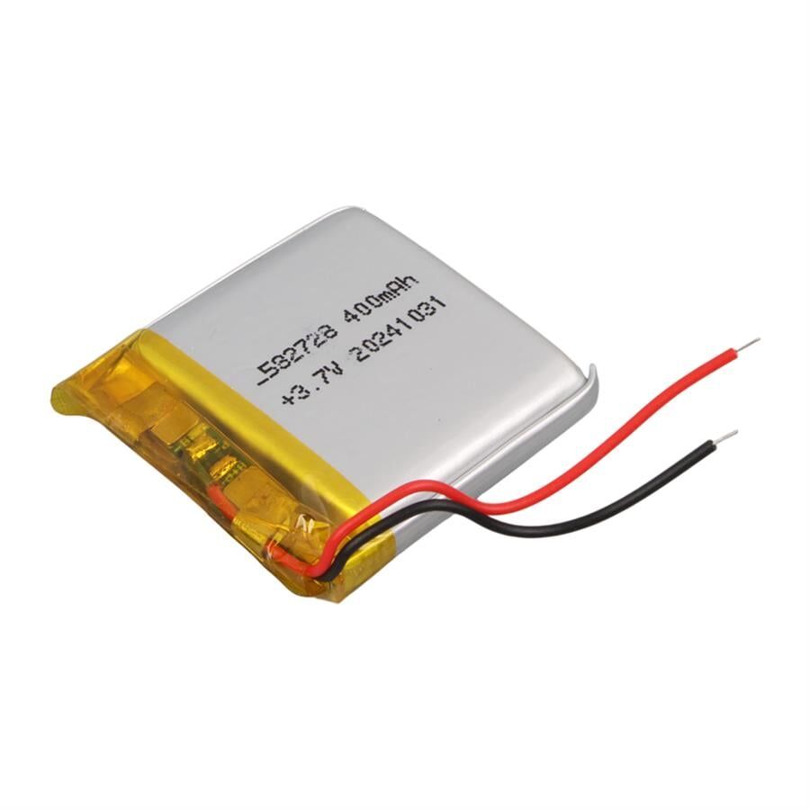 Powermaster 582728 3.7V 400 Mah Lityum Polimer Li-Po Batarya Ciklet Pil