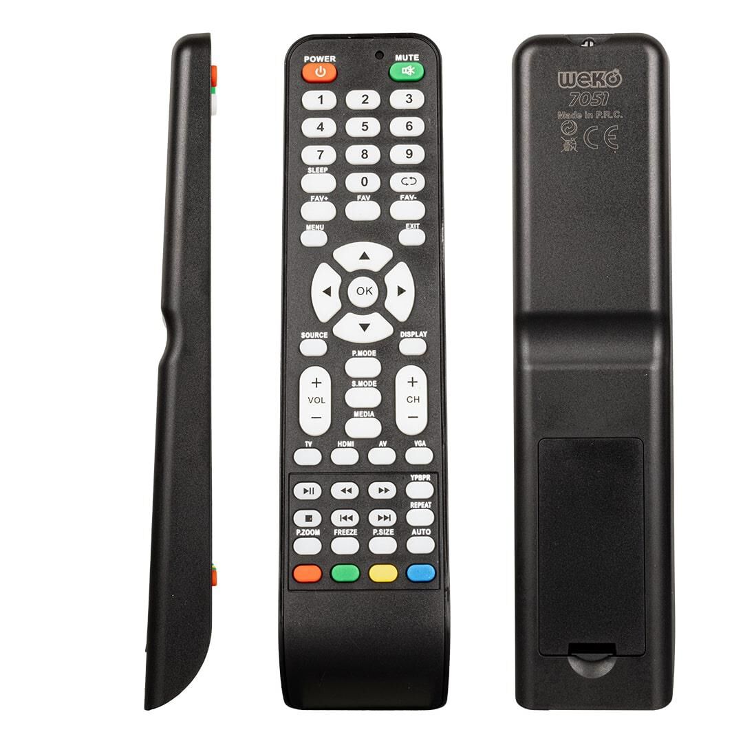 Weko Kl Jameson Js-1948 Js-255 Lcd Led Tv Kumandası Uzaktan Kumanda