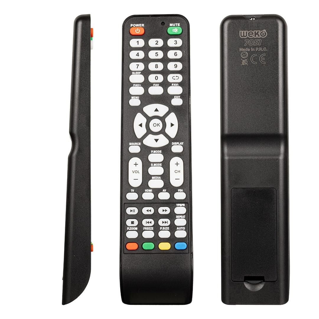 Weko Kl Jameson Js-1948 Js-255 Lcd Led Tv Kumandası Uzaktan Kumanda