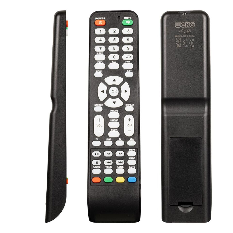 Weko Kl Jameson Js-1948 Js-255 Lcd Led Tv Kumandası Uzaktan Kumanda