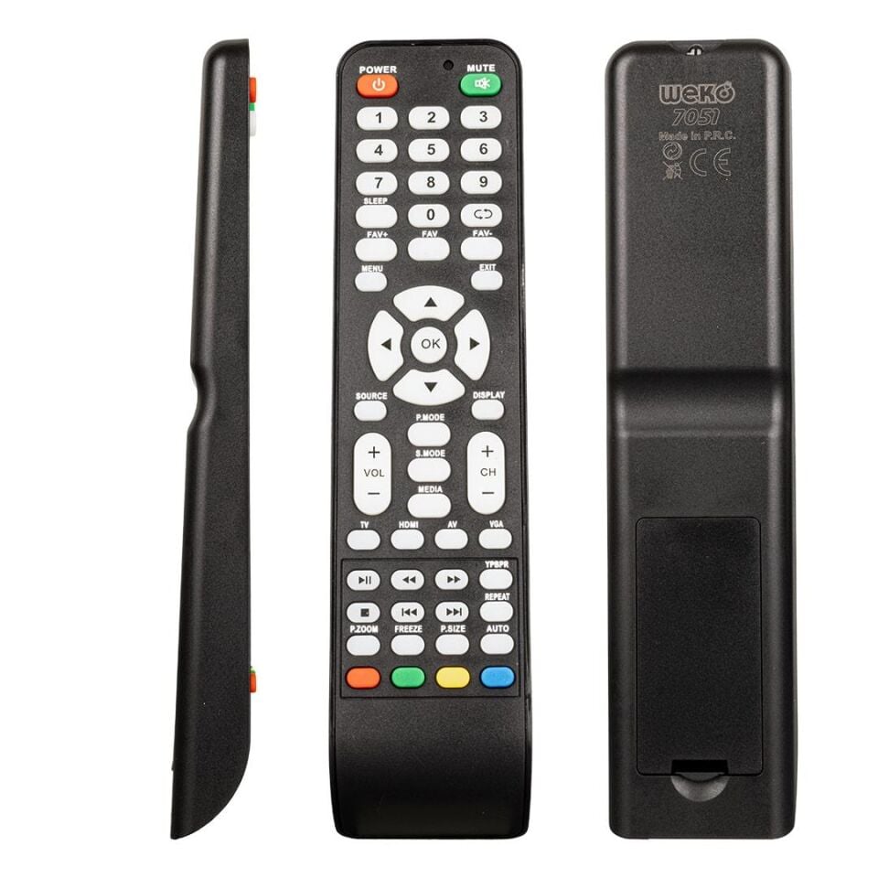 Weko Kl Jameson Js-1948 Js-255 Lcd Led Tv Kumandası Uzaktan Kumanda