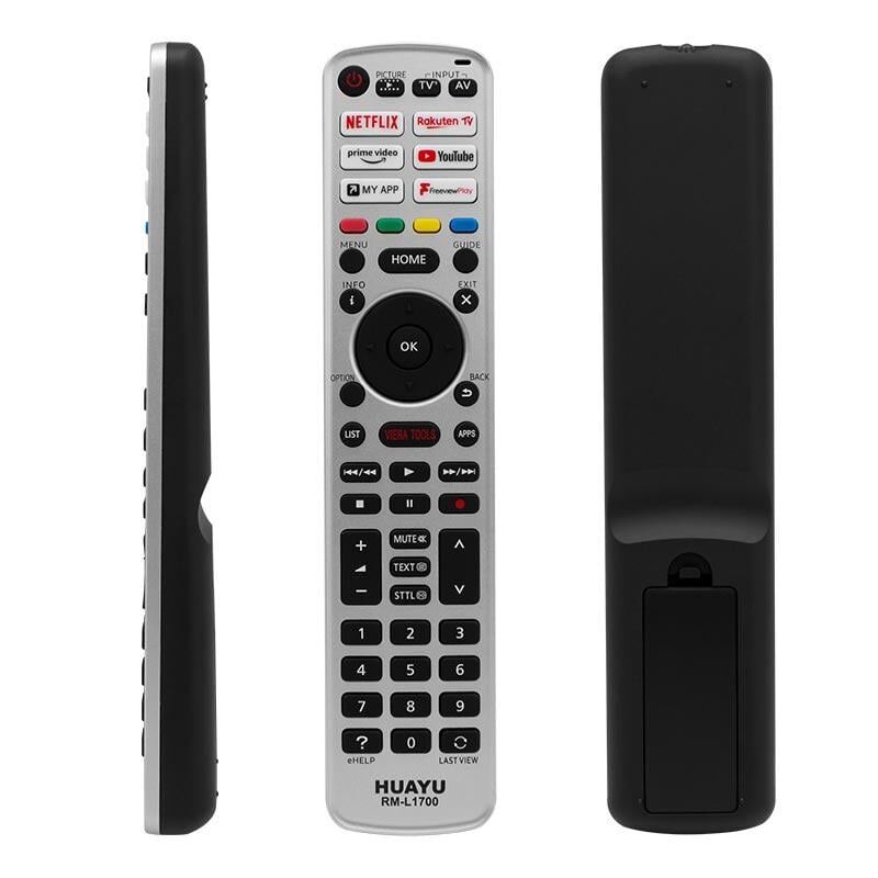 Huayu KL RM-L1700 Panasonıc Netflıx Youtube Prıme Vıdeo Rakuten Tuşlu Lcd Led Tv Kumanda Panasonik
