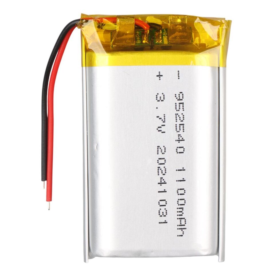 Powermaster 952540 3.7V 1100 Mah Lityum Polimer Li-Po Batarya Ciklet Pil