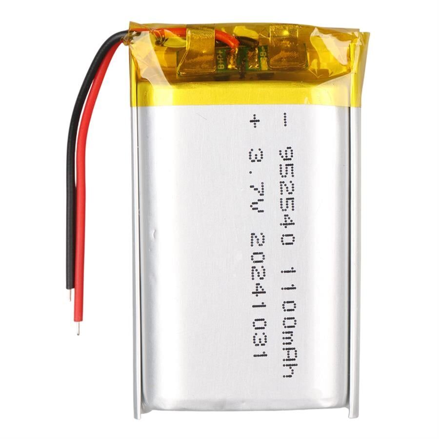 Powermaster 952540 3.7V 1100 Mah Lityum Polimer Li-Po Batarya Ciklet Pil