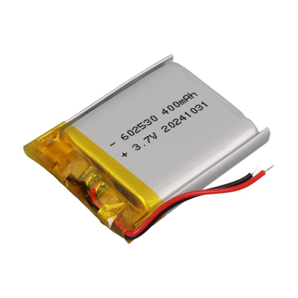 Powermaster 602530 3.7V 400 Mah Lityum Polimer Li-Po Batarya Ciklet Pil
