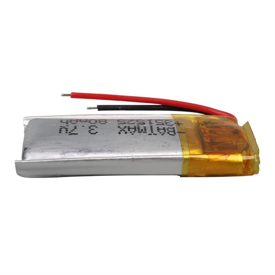 Powermaster 351525 3.7V 80 Mah Lityum Polimer Li-Po Batarya Ciklet Pil