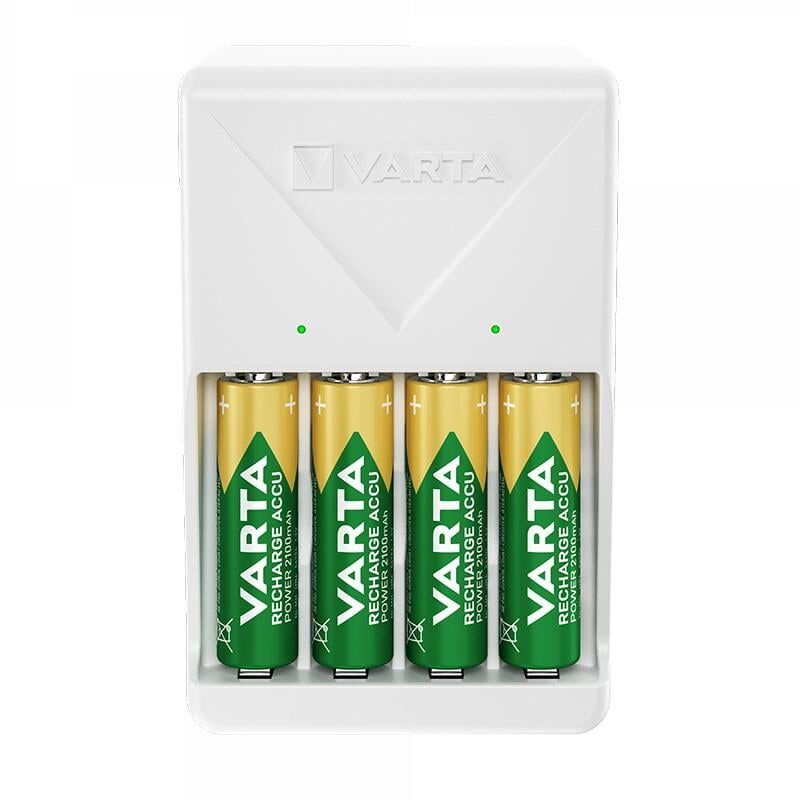 Ayt Varta 4xAA 2100 Mah Şarjlı Pil + Pil Şarj Cihazı
