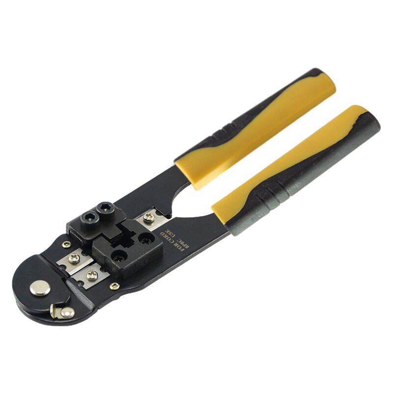 Powermaster Yk-210C Rj45 Cat6 Kablo Soket Sıkma Pensesi Ethernet İnternet Jack Soketi Sıkma Pense