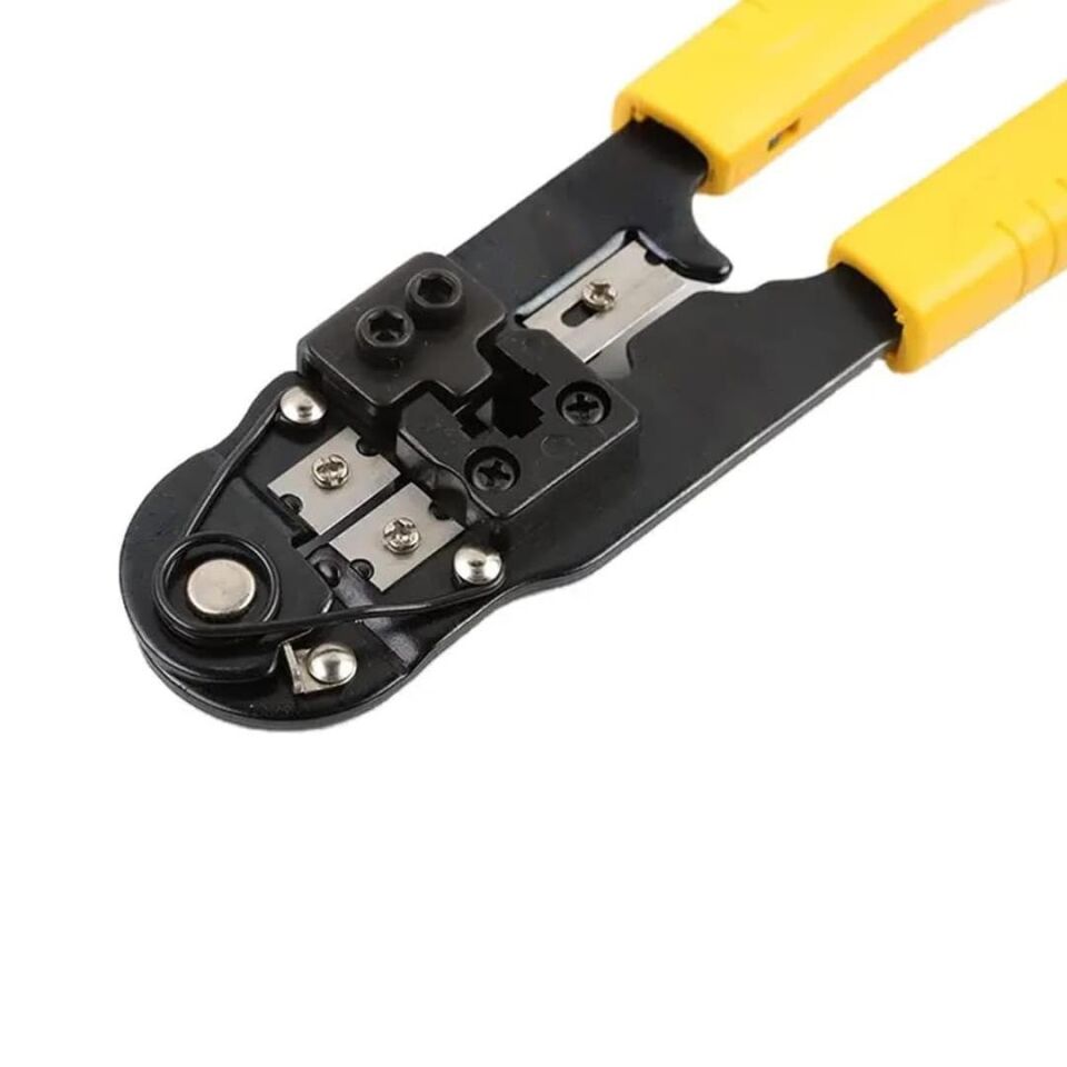 Powermaster Yk-210C Rj45 Cat6 Kablo Soket Sıkma Pensesi Ethernet İnternet Jack Soketi Sıkma Pense