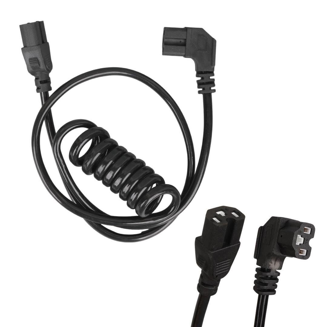 Ayt PowerMaster PM-25754 IEC-C14 Spiral Çay Toplama Makinesi Elektirik Güç Power Kablosu SAA132240EA - ST3W Kablo