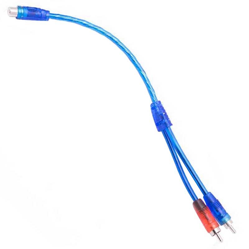 Powermaster Anfi Y Kablo 1 Dişi 2 Erkek 25 Cm Silikon Kablo Amfi Y Kablo Rca Cadence Kablo