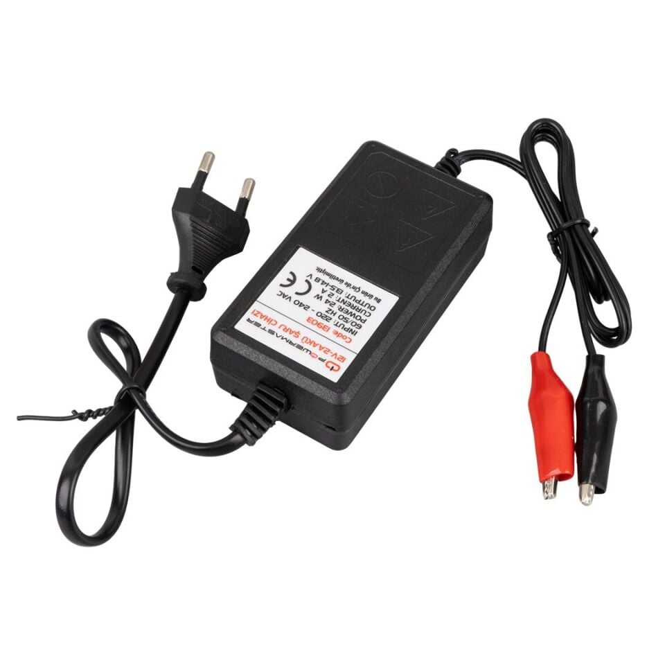 Powermaster PM-13903 12 Volt - 2 Amper Akü Şarj Cihazı