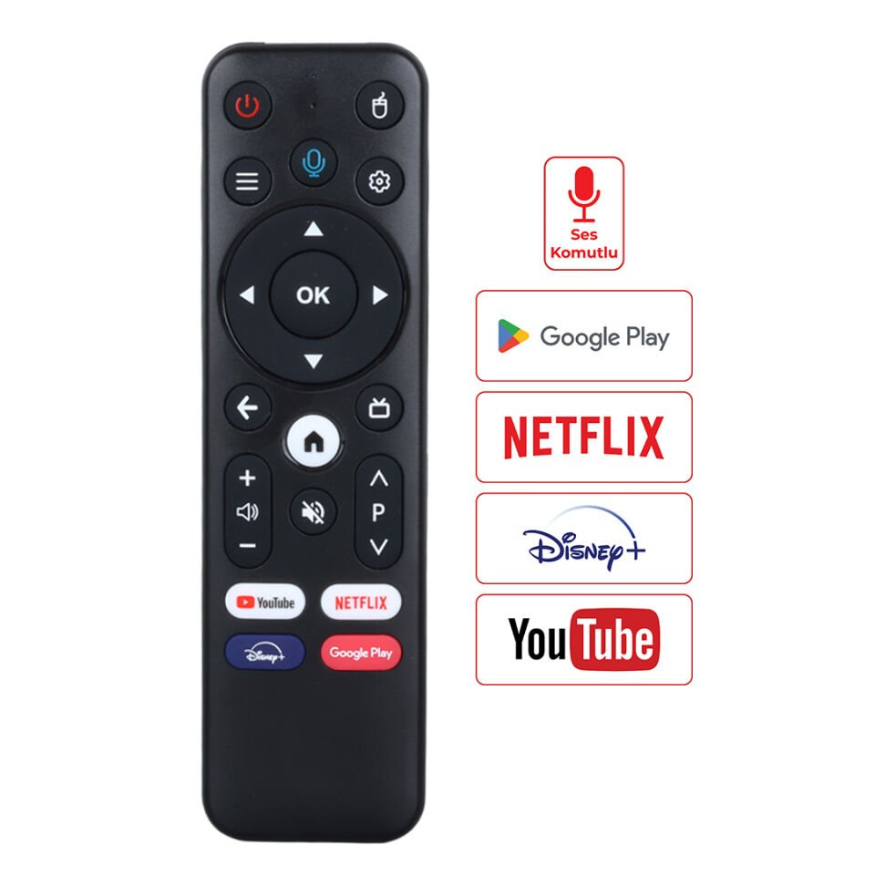 Magbox Magroid H616 4+64 2.4G+5G Android Tv Box Kumandası