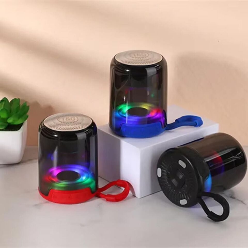 T&G TG314 USB/SD/FM/Bluetooth Destekli Taşınabilir RGB Işıklı Wireless Hoparlör