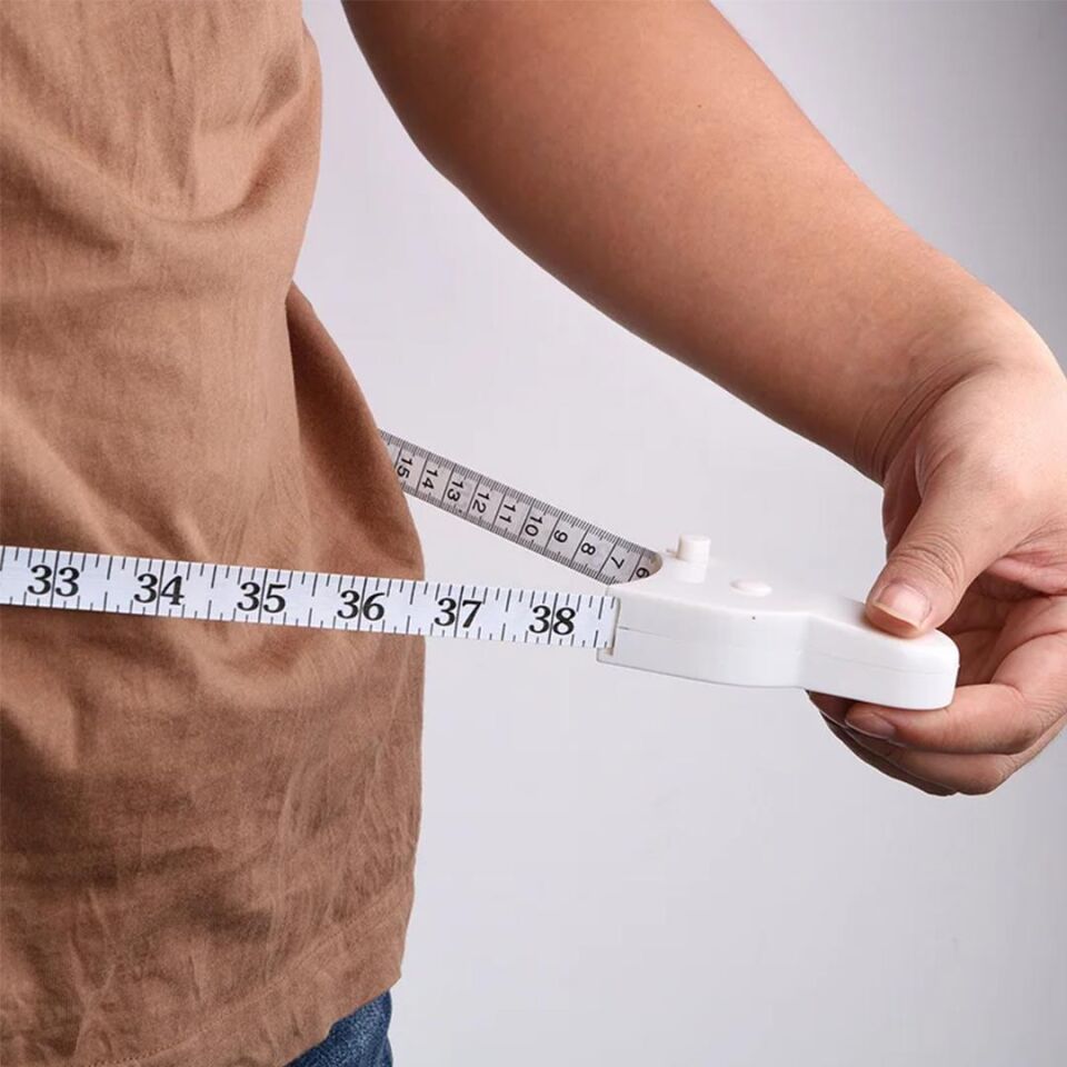 Ayt Sunup Fitness İçin Pratik Vücut Ölçüm Cetveli Mezurası Baş Gövde Ölçüm Mezura