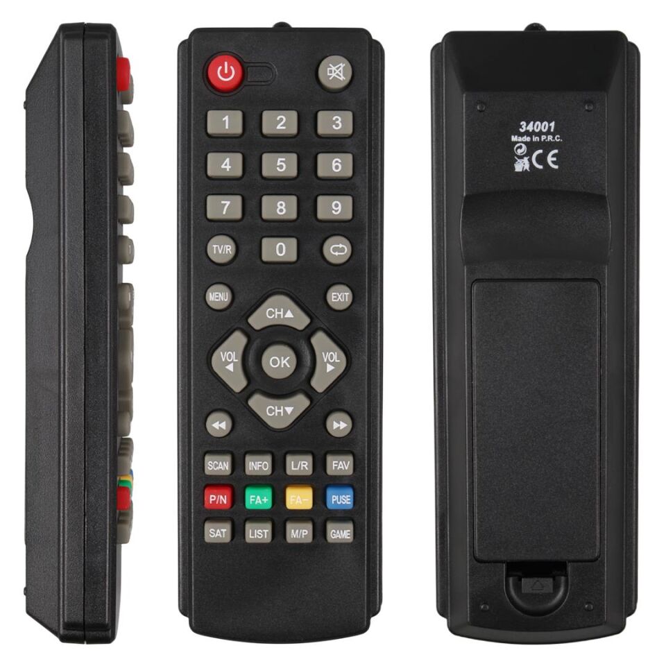 WEKO KR YUMATU MULTI KING GAMELİ KARE-MERSAT MULTIBOX UYDU KUMANDASI (34001=34063)