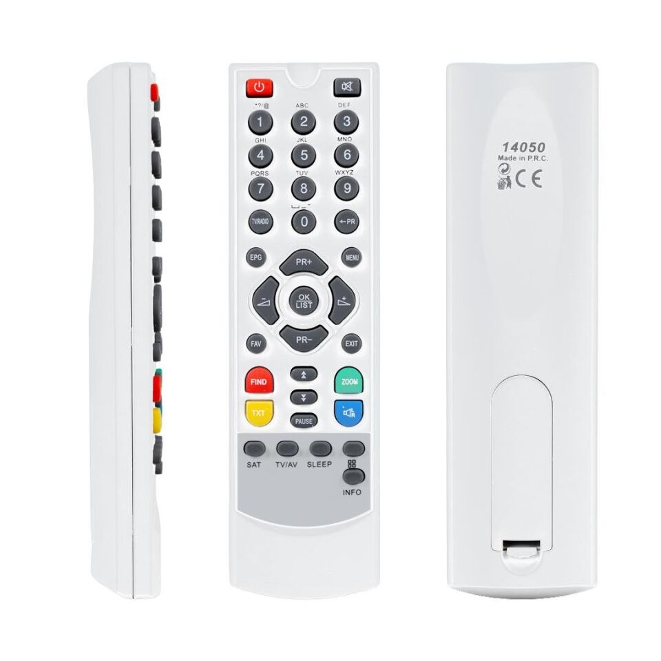 Ayt Taplin 9000 Wodex Nextstar Uyumlu Uydu Alıcı Kumandası