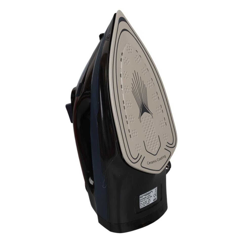 Crown CRW-7206 2200W Seramik Tabanlı Buharlı Ütü Mavi