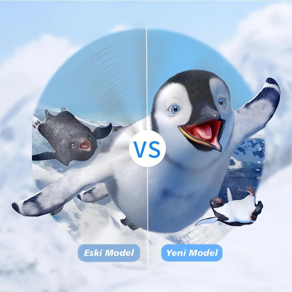 Hello Z7H 3D Hologram Fan Holografik Video Görüntü Projektörü 52 Cm Uzaktan Kumanda - Wifi Telefon APP