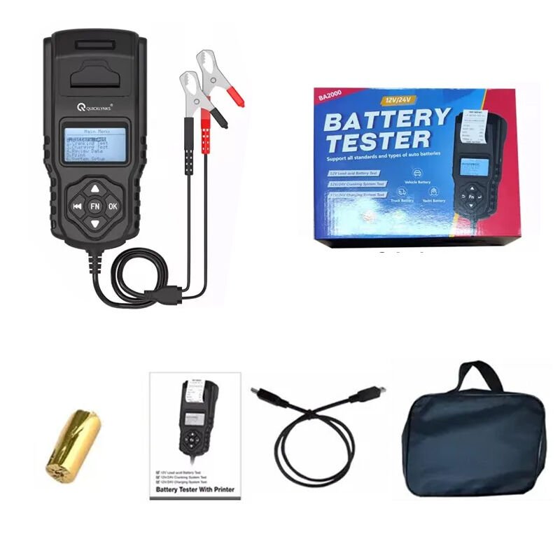 Ayt Powermaster BA2000 12-24V 30-220 Ah Akü Test Cihazı Marş Ve Şarj Alternatör Sistemi Test Cihazı