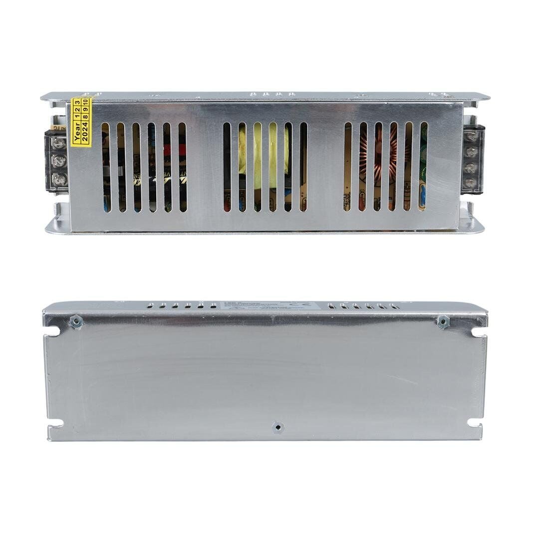 Ledx ALN-M1220S 12 Volt 20 Amper 240 Watt Slim Metal Kasa Adaptör 225X65x38mm