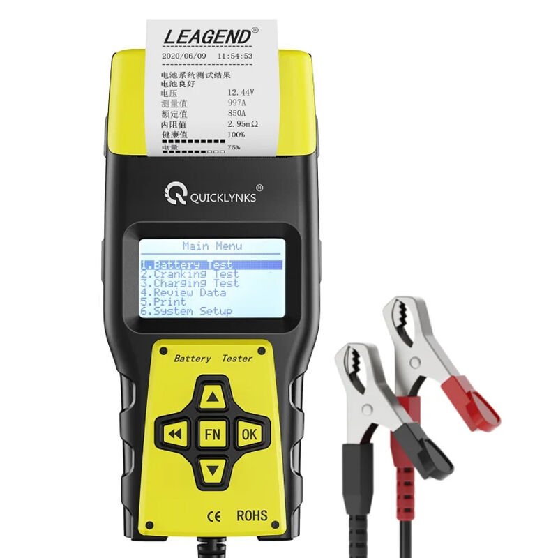 Powermaster BA1000 12V 30-220 Ah Akü Test Cihazı Marş Ve Şarj Sistemi Ölçüm