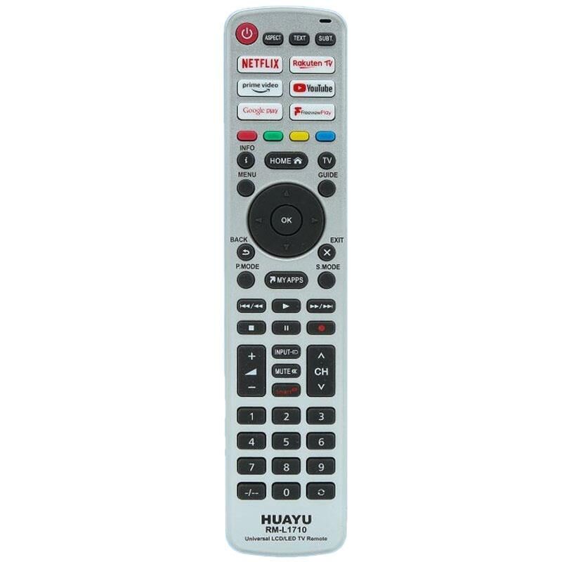 Ayt Huayu Unıversal Akıllı Kodlanabilir Kumanda Netflıx Prıme Vıdeo Youtube Rakuten Tv Tuşlu Lcd Led Tv Kumandası