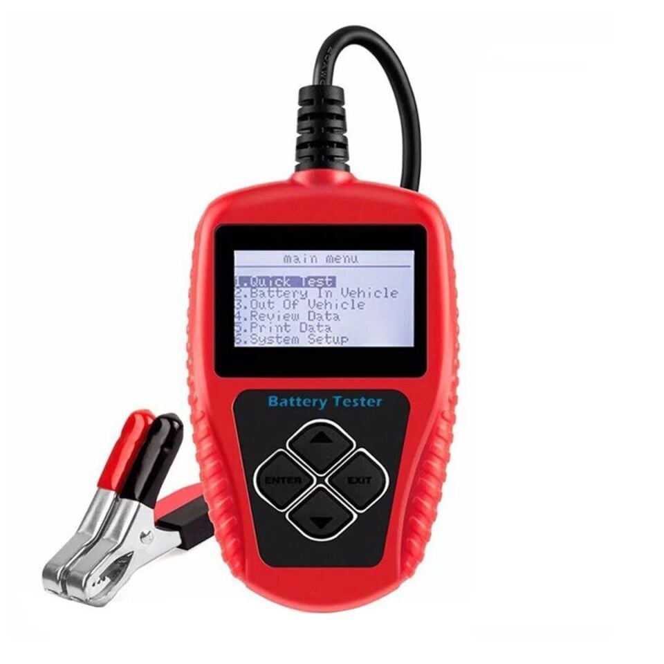 Powermaster BA101 12V 30-220Ah Akü Test Cihazı Marş Ve Şarj Alternatör Sistemi Test Cihazı