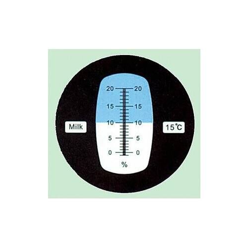 ATC 0-20 Süt Analiz Refraktometresi Süt Yağ Su Oranı Tespiti Ölçüm Cihazı Aleti