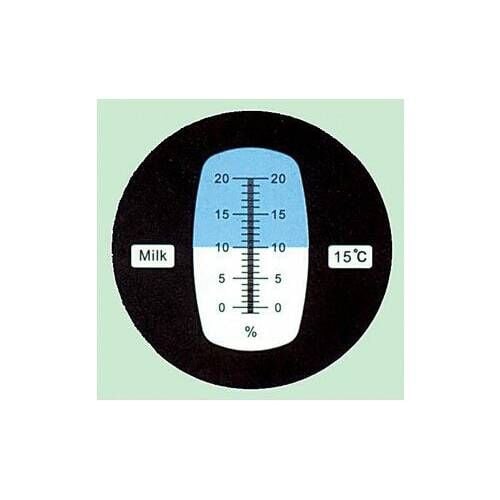 ATC 0-20 Süt Analiz Refraktometresi Süt Yağ Su Oranı Tespiti Ölçüm Cihazı Aleti