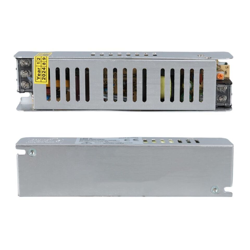 Ledx ALN-M1205S 12 Volt 5 Amper Slim Metal Kasa Adaptör 160X40x35mm