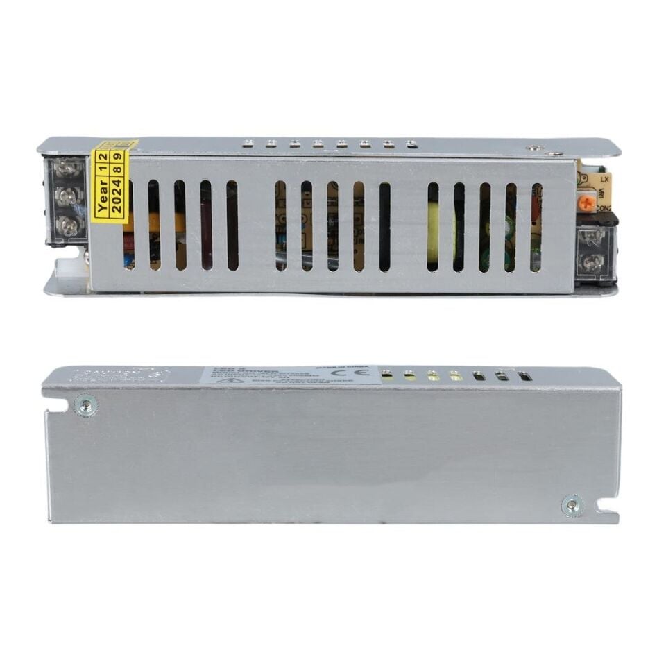 Ledx ALN-M1205S 12 Volt 5 Amper Slim Metal Kasa Adaptör 160X40x35mm