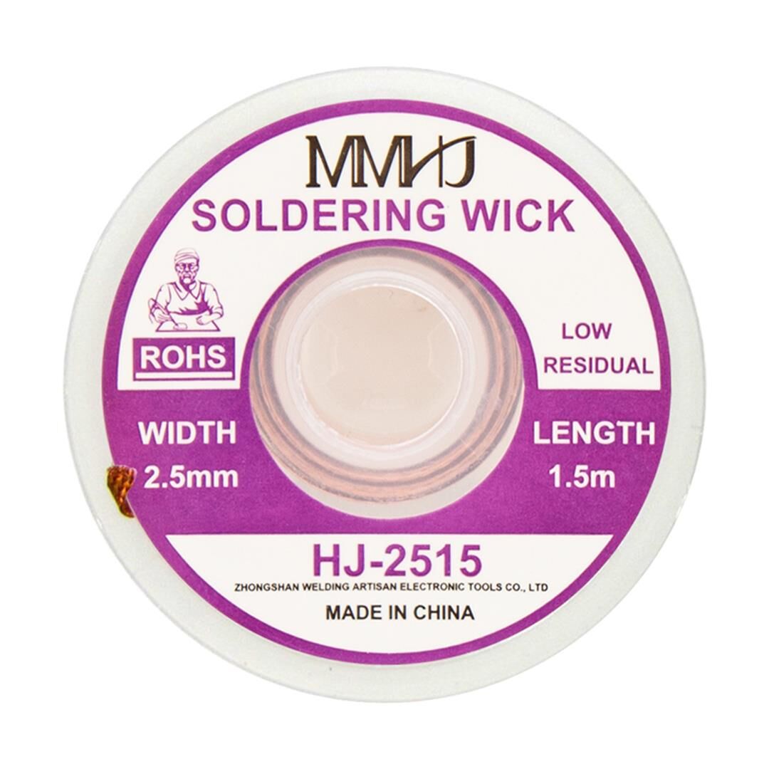 Ayt Powermaster 2.5 Mm 1.5 Metre Lehim Alma Teli Lehim Sökme Lehim Temizleme Teli