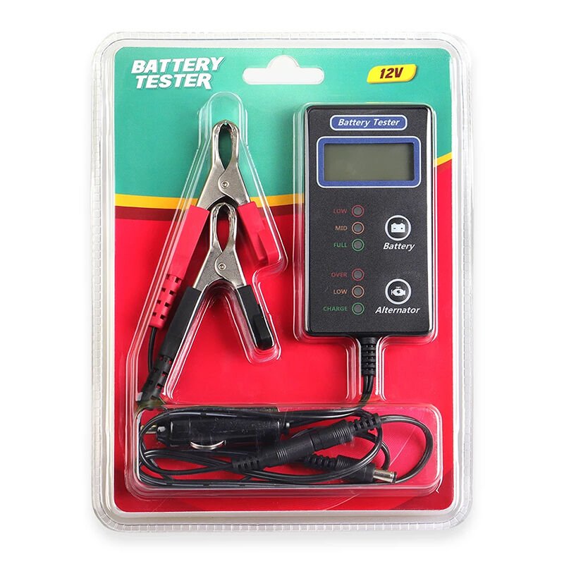 Powermaster BM901 12V 15Ah Akü Test Cihazı Marş Ve Şarj Alternatör Sistemi Test Cihazı