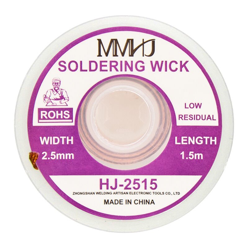 Ayt Powermaster 2.5 Mm 1.5 Metre Lehim Alma Teli Lehim Sökme Lehim Temizleme Teli